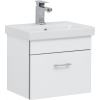 Тумба с раковиной Aquanet Верона 50 (Moduo Slim) белый