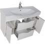 Комплект мебели для ванной Aquanet Франка 105 белый