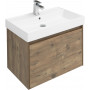 Комплект мебели для ванной Aquanet Nova Lite 75 дуб рустикальный (1 ящик)