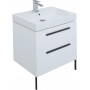 Комплект мебели для ванной Aquanet Nova 60 белый (2 ящика)