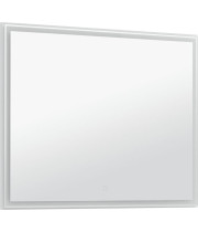Зеркало Aquanet Nova Lite 100 белый LED