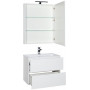 Комплект мебели для ванной Aquanet Алвита 70 белый