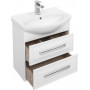 Комплект мебели для ванной Aquanet Остин 65 белый