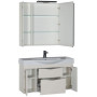 Комплект мебели для ванной Aquanet Франка 105 слоновая кость