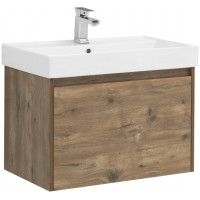 Тумба с раковиной Aquanet Nova Lite 75 дуб рустикальный (1 ящик)