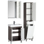 Комплект мебели для ванной Aquanet Гретта 60 венге (2 дверцы)