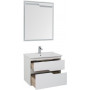 Комплект мебели для ванной Aquanet Модена 75 белый