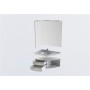 Комплект мебели для ванной Aquanet Корнер 89 L белый (открытый)