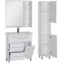 Комплект мебели для ванной Aquanet Доминика 80 бк белый