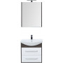 Комплект мебели для ванной Aquanet Остин 65 дуб кантербери/белый