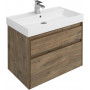 Комплект мебели для ванной Aquanet Nova Lite 75 дуб рустикальный (2 ящика)