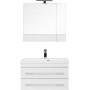 Комплект мебели для ванной Aquanet Верона NEW 75 белый (подвесной 2 ящика)