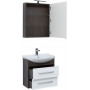 Комплект мебели для ванной Aquanet Остин 65 дуб кантербери/белый