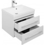 Комплект мебели для ванной Aquanet Нота NEW 58 белый (камерино)