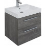 Комплект мебели для ванной Aquanet Nova 60 дуб рошелье (2 ящика)