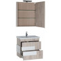 Комплект мебели для ванной Aquanet Мадейра 70 дуб кантри