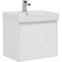 Тумба с раковиной Aquanet Nova Lite 60 белый (1 ящик)