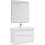Комплект мебели для ванной Aquanet Модена 85 белый