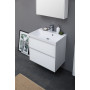 Комплект мебели для ванной Aquanet Гласс 70 белый