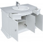 Комплект мебели для ванной Aquanet Греция NEW 110 белый/серый