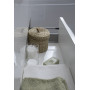 Комплект мебели для ванной Aquanet Франка 85 белый