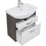 Комплект мебели для ванной Aquanet Грейс 65 дуб кантербери/белый (2 ящика)