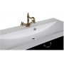 Комплект мебели для ванной Aquanet Виктория 120 черный/золото