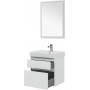 Комплект мебели для ванной Aquanet Nova Lite 60 белый (2 ящика)