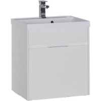 Тумба с раковиной Aquanet Латина 60 белый (1 ящик)