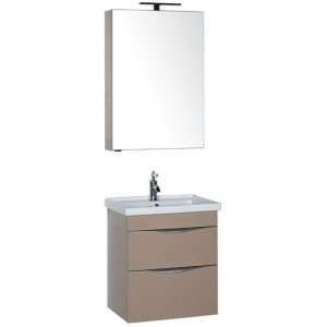 Комплект мебели для ванной Aquanet Эвора 60 капучино