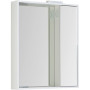 Зеркало-шкаф с подсветкой Aquanet Клио 70 белый