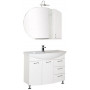 Комплект мебели для ванной Aquanet Моника 105 белый