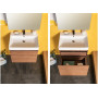 Комплект мебели для ванной Aquanet Нью-Йорк 60 орех