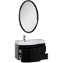 Комплект мебели для ванной Aquanet Сопрано 95 L черный (3 ящика)