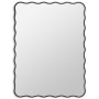 Зеркало в чёрной волнистой раме Fancy Black (Фэнси) Smal 60*80 см