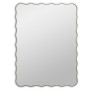Зеркало в серебряной волнистой раме Fancy Silver (Фэнси) Smal 60*80 см