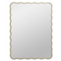 Зеркало в золотой волнистой раме Fancy Gold (Фэнси) Smal 60*80 см