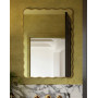 Зеркало в золотой волнистой раме Fancy Gold (Фэнси) Smal 60*80 см