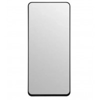 Зеркало в полный рост с закруглёнными углами в чёрной раме Smart XL Black (Смарт) Smal 60*160 см