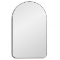 Зеркало арочной формы в серебряной раме Arch M Silver (Арч) Smal 60*97 см