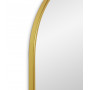 Овальное зеркало-капсула в полный рост в золотой раме Kapsel XL Gold (Капсел) 