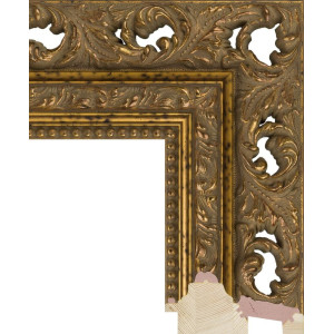 RS021.1.209 Деревянный багет золотой