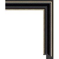 125N.RS.328 Пластиковый багет Черный