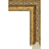 886.RS.274 Пластиковый багет Золотой