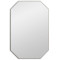 Восьмиугольное зеркало в серебряной раме Stilig M Silver (Стилиг) Smal 65*97 см