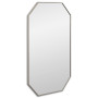 Восьмиугольное зеркало в серебряной раме Stilig M Silver (Стилиг) Smal 65*97 см