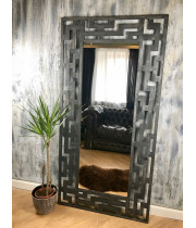 Зеркало большое напольное и настенное в полный рост в серой раме Artek