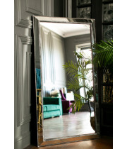 Зеркало большое напольное и настенное в полный рост в раме Miriada Silver