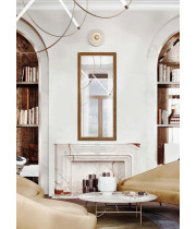 Зеркало большое напольное и настенное в полный рост Gold Edda