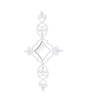 Зеркало в белой декоративной раме Lissman White